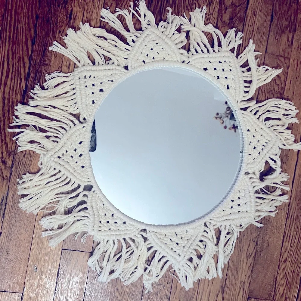 Macrame Mirror